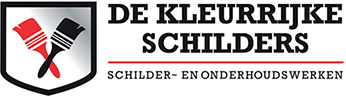 De kleurrijke schilders Logo